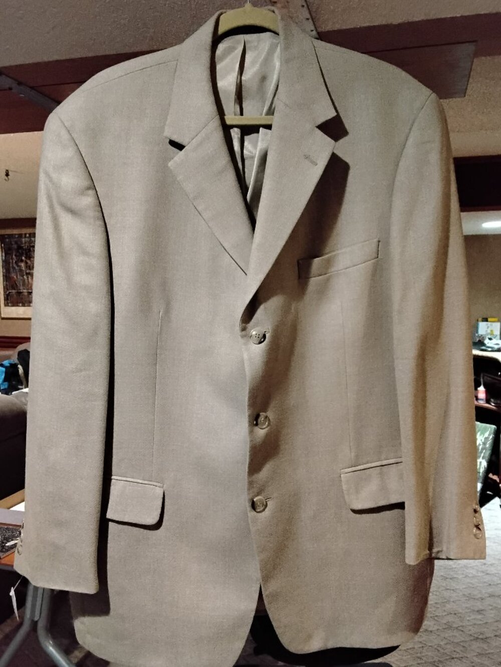 Gianfranco Ruffini Men's Silk and Wool Blazer Size 44R #1121